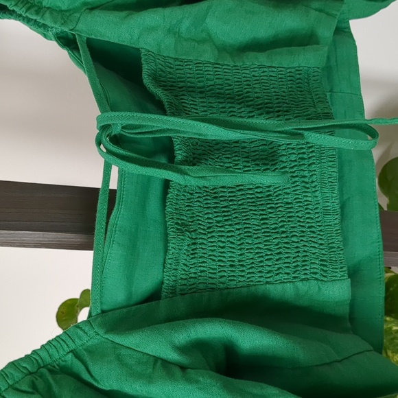 Dynamite puff sleeve crop blouse - Picture 3 of 5